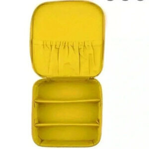 NWT Stoney Clover Lane Travel Case Lemon Yellow